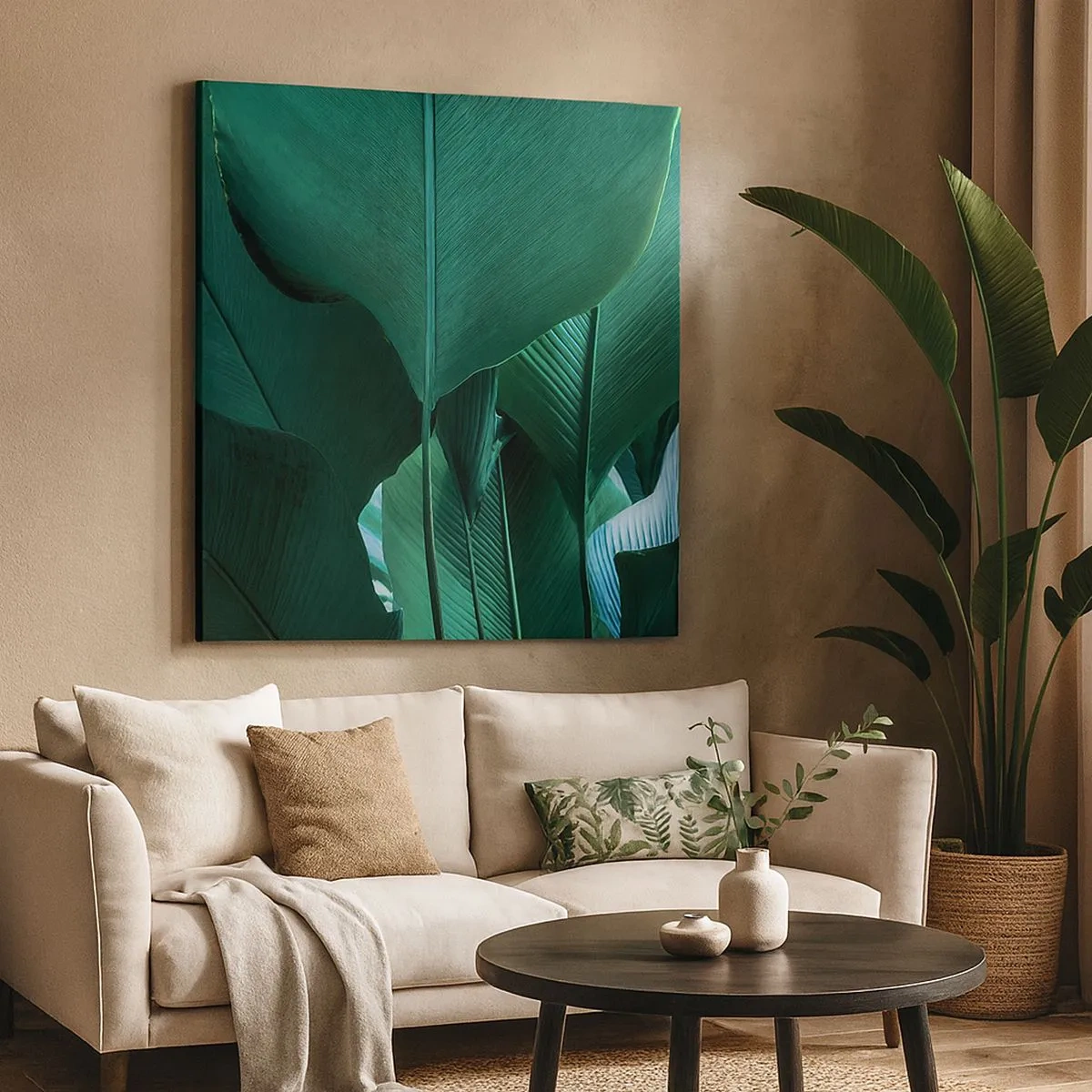 Obraz na plátně - Obrácené ke světlu - 30x30 cm