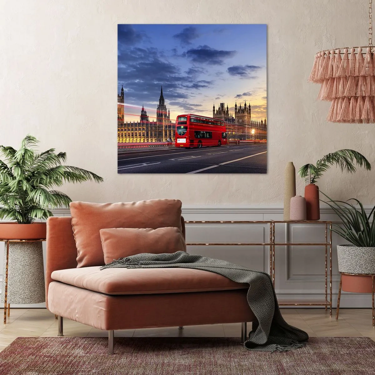 Obraz na plátně - Zvláštní znaky - 70x70 cm