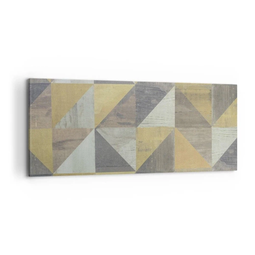 Obraz na plátně - V úhlu trojúhelníku - 100x40 cm