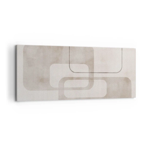 Obraz na plátně - Geometrická fuga - 120x50 cm