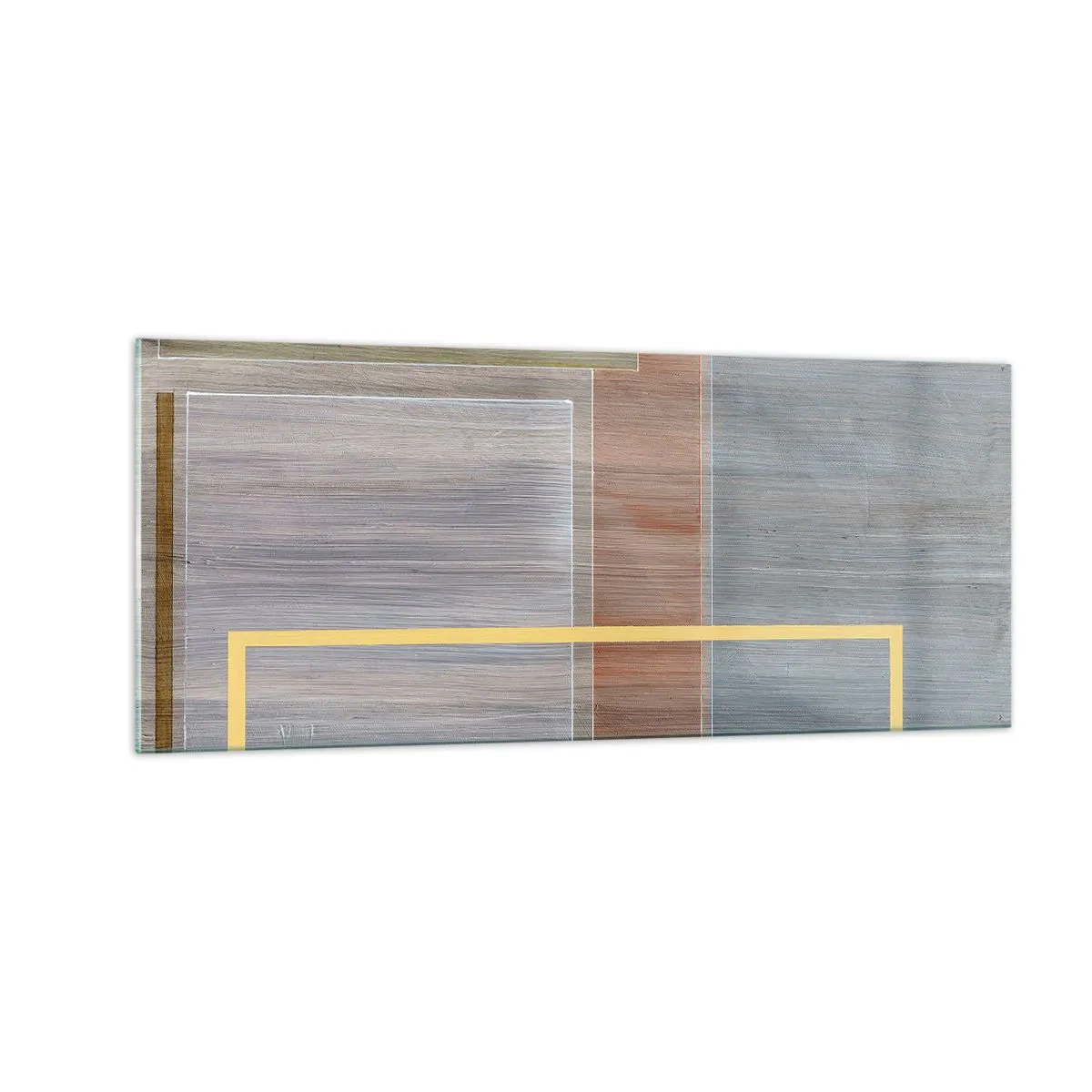Obraz na skle - Jednoduše a v klidu - 100x40 cm