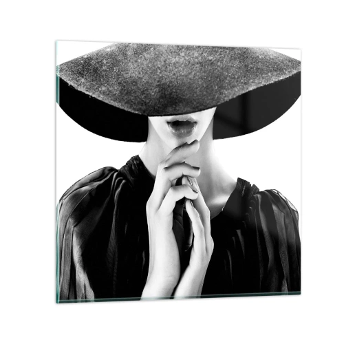 Obraz na skle - Ukrytá krása - 30x30 cm