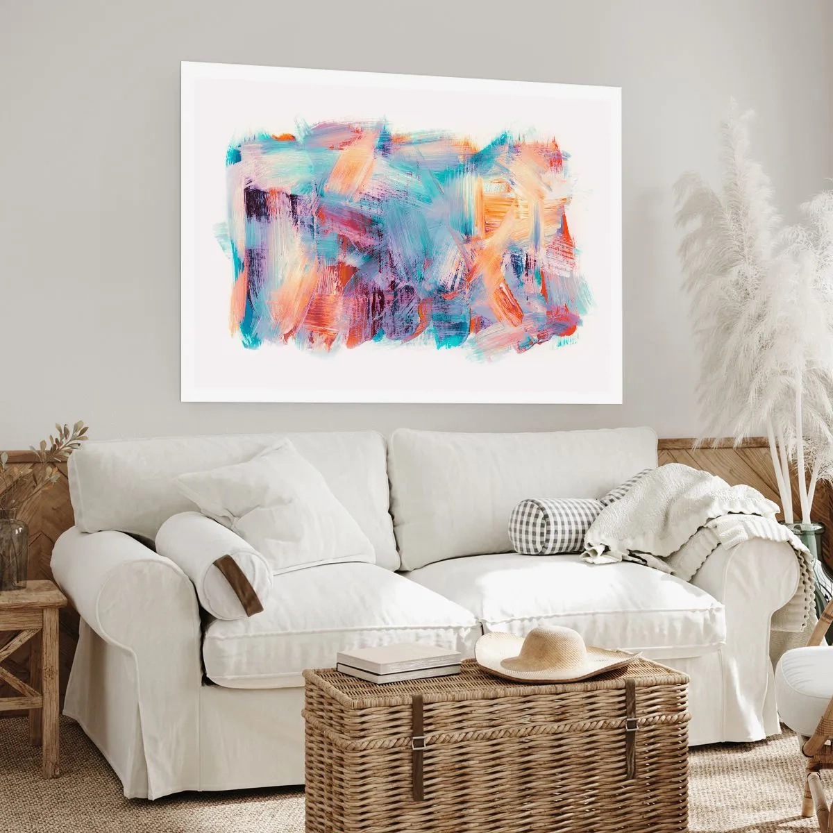 Plakát - Barevný nepořádek - 91x61 cm