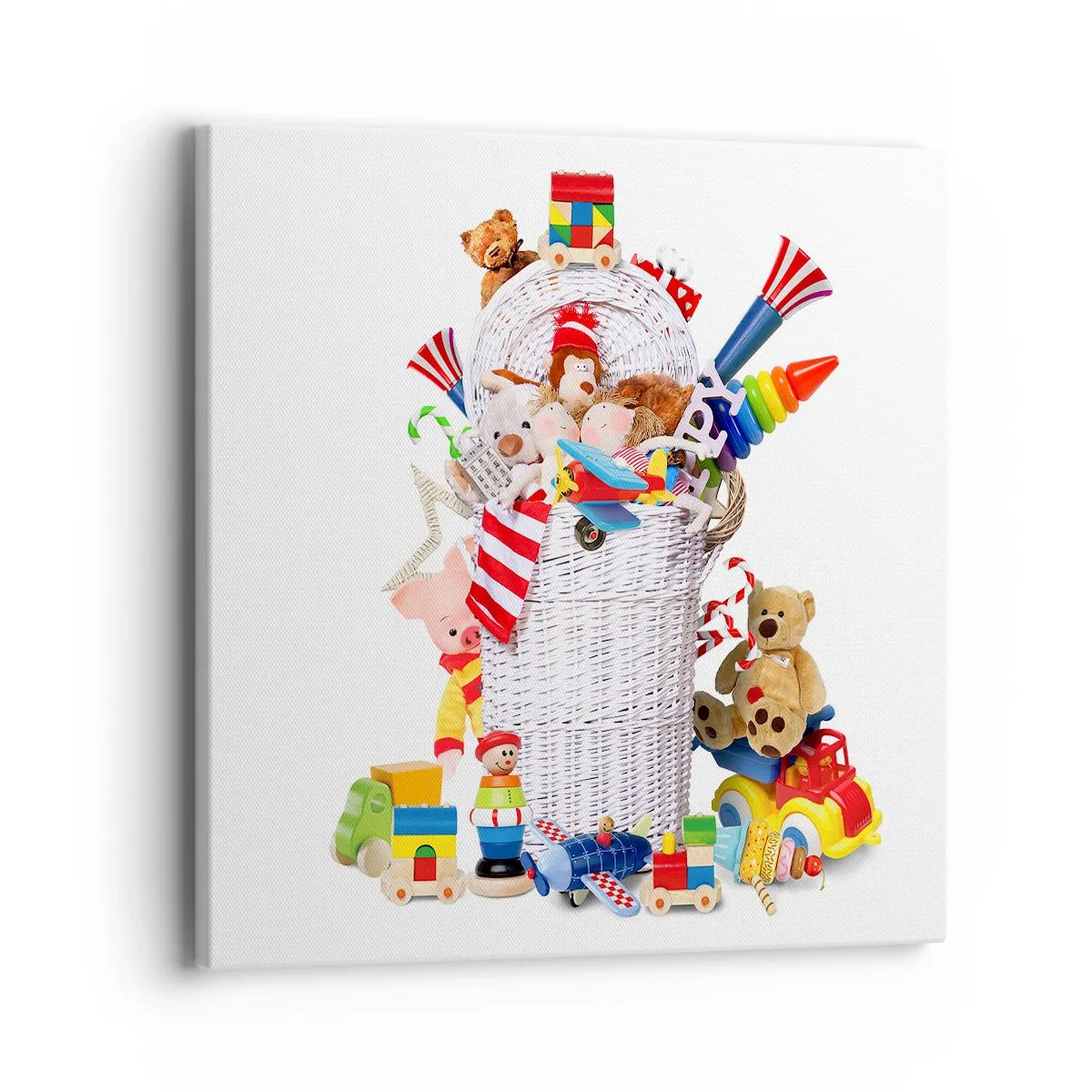 Obraz na plátně - Poklady děťátka - 40x40 cm