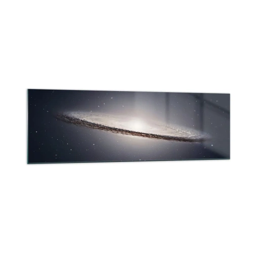 Obraz na skle - Kdysi dávno, v jedné vzdálené galaxii… - 160x50 cm