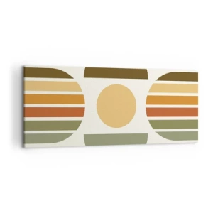 Obraz na plátně - V barvách země - 120x50 cm