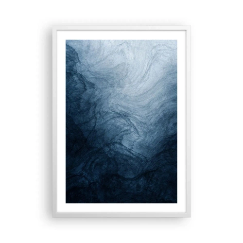 Plakát v bílém rámu - Sáhnout do hlubin - 50x70 cm