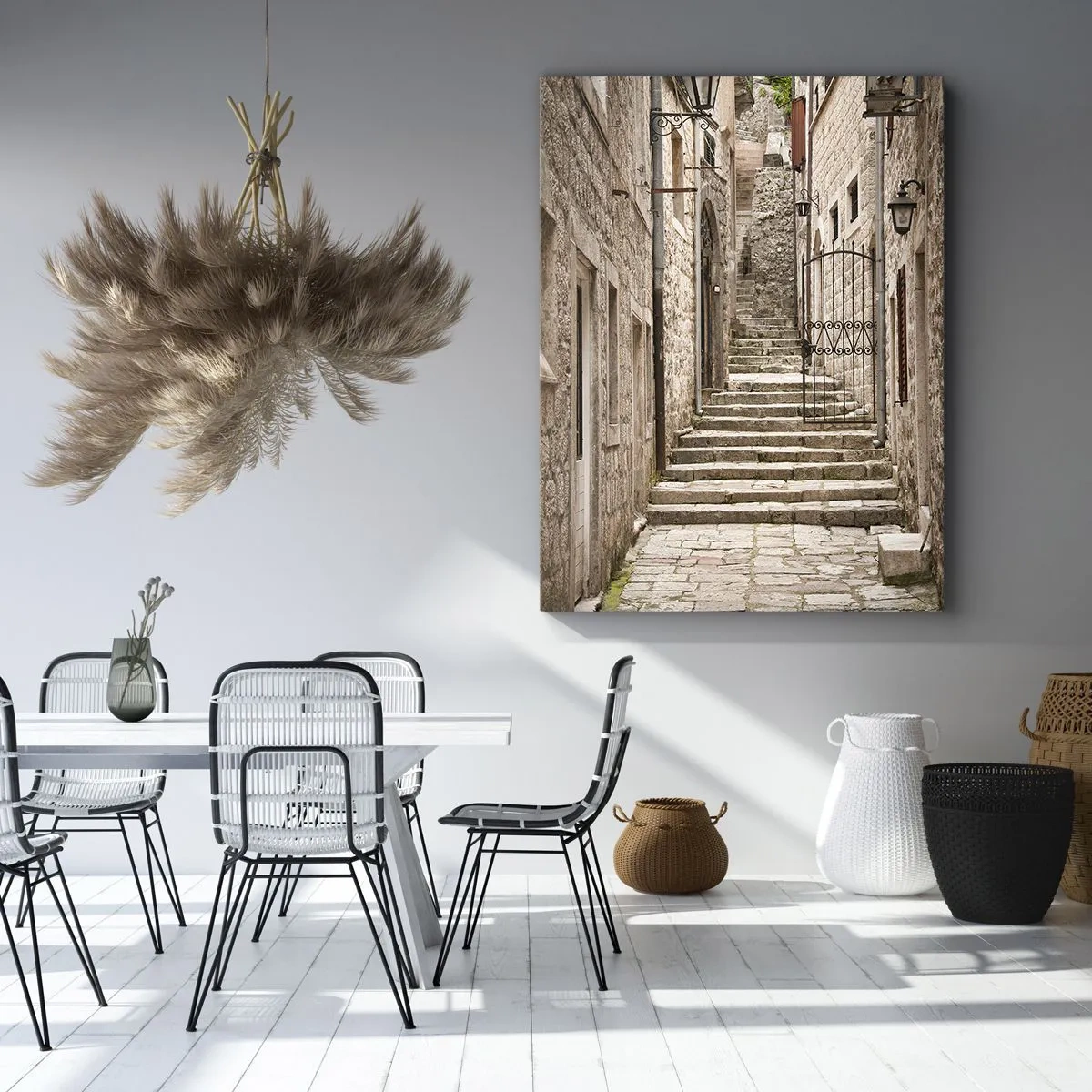 Obraz na plátně - Kouzelná stará ulička - 50x70 cm