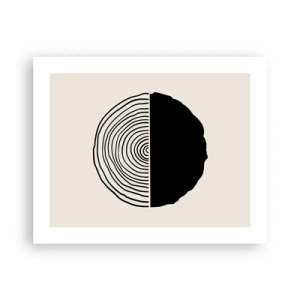 Plakát - Půl na půl - 50x40 cm