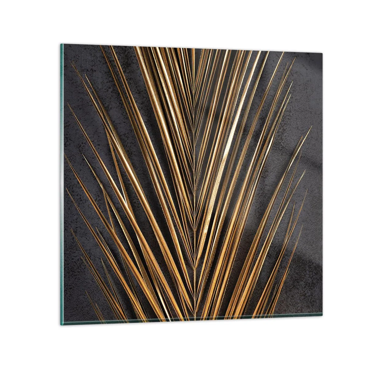 Obraz na skle - Zlato tropů - 60x60 cm