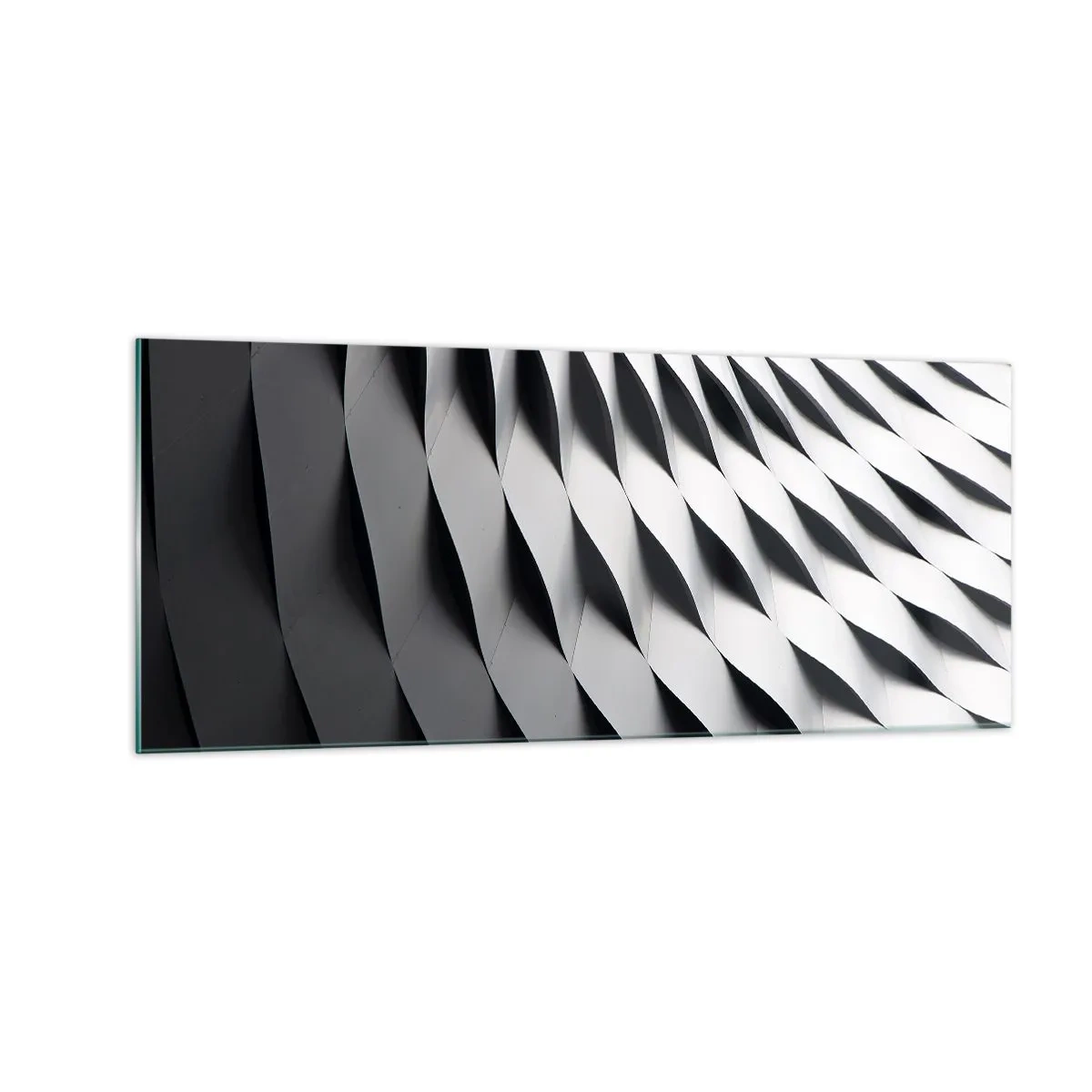 Obraz na skle - Na hladině vln - 100x40 cm