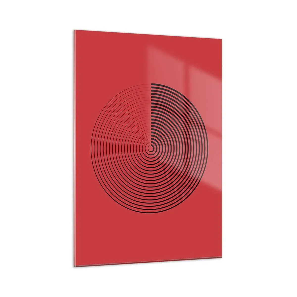 Obraz na skle - Kruhový pohyb - 50x70 cm