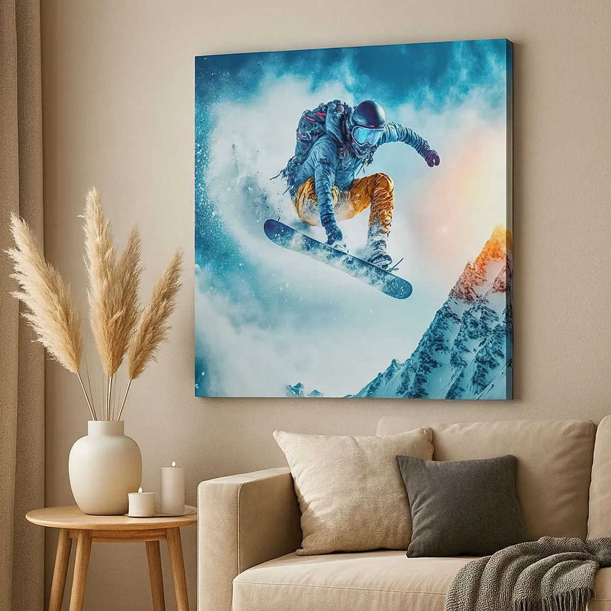 Obraz na plátně - Extrémní emoce - 30x30 cm