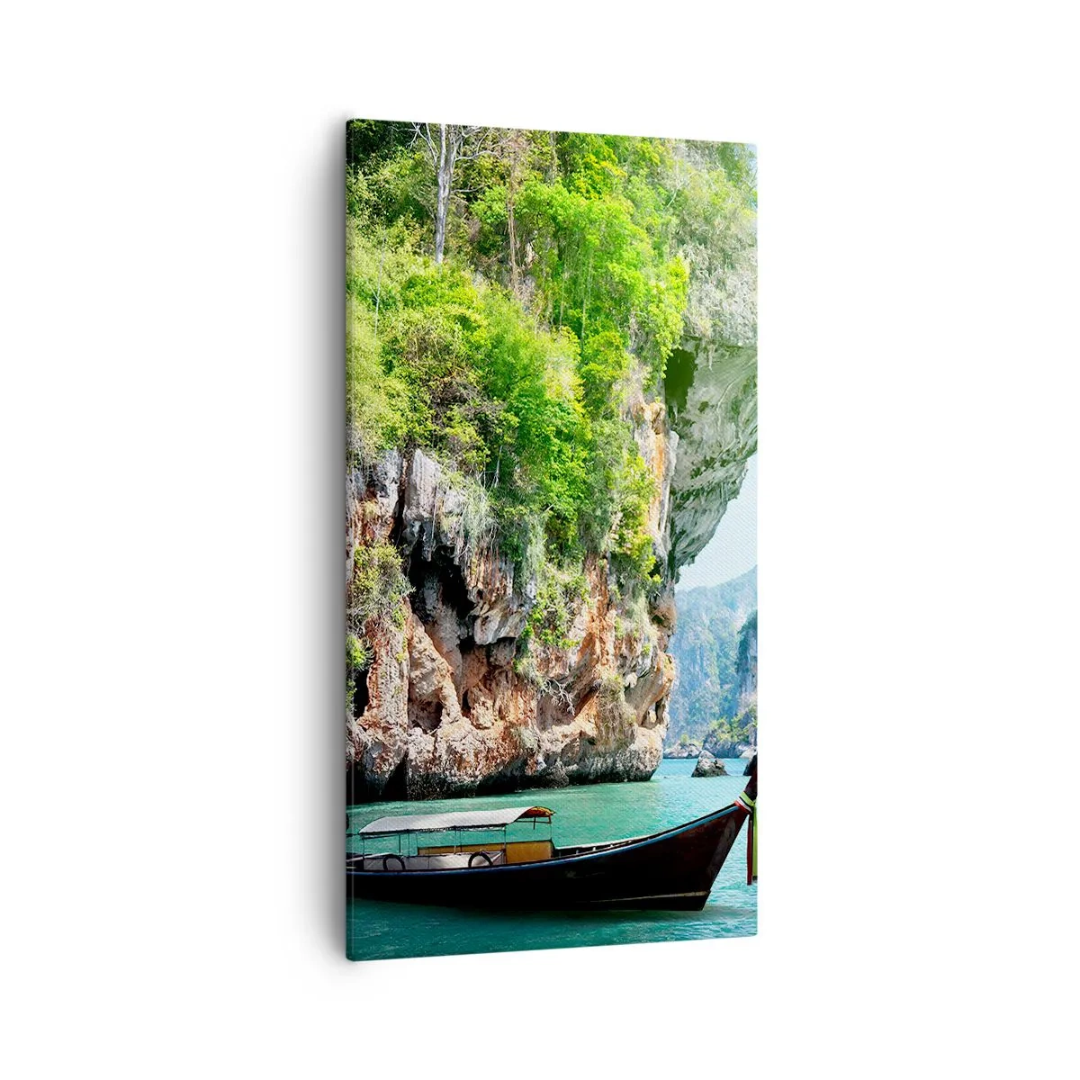 Obraz na plátně - Pozvánka na exotickou cestu - 55x100 cm