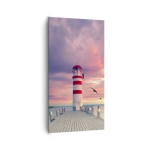 Obraz na plátně - Čas jít do přístavu - 65x120 cm