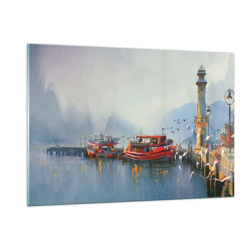 Obraz na skle - Na konci světa - 120x80 cm