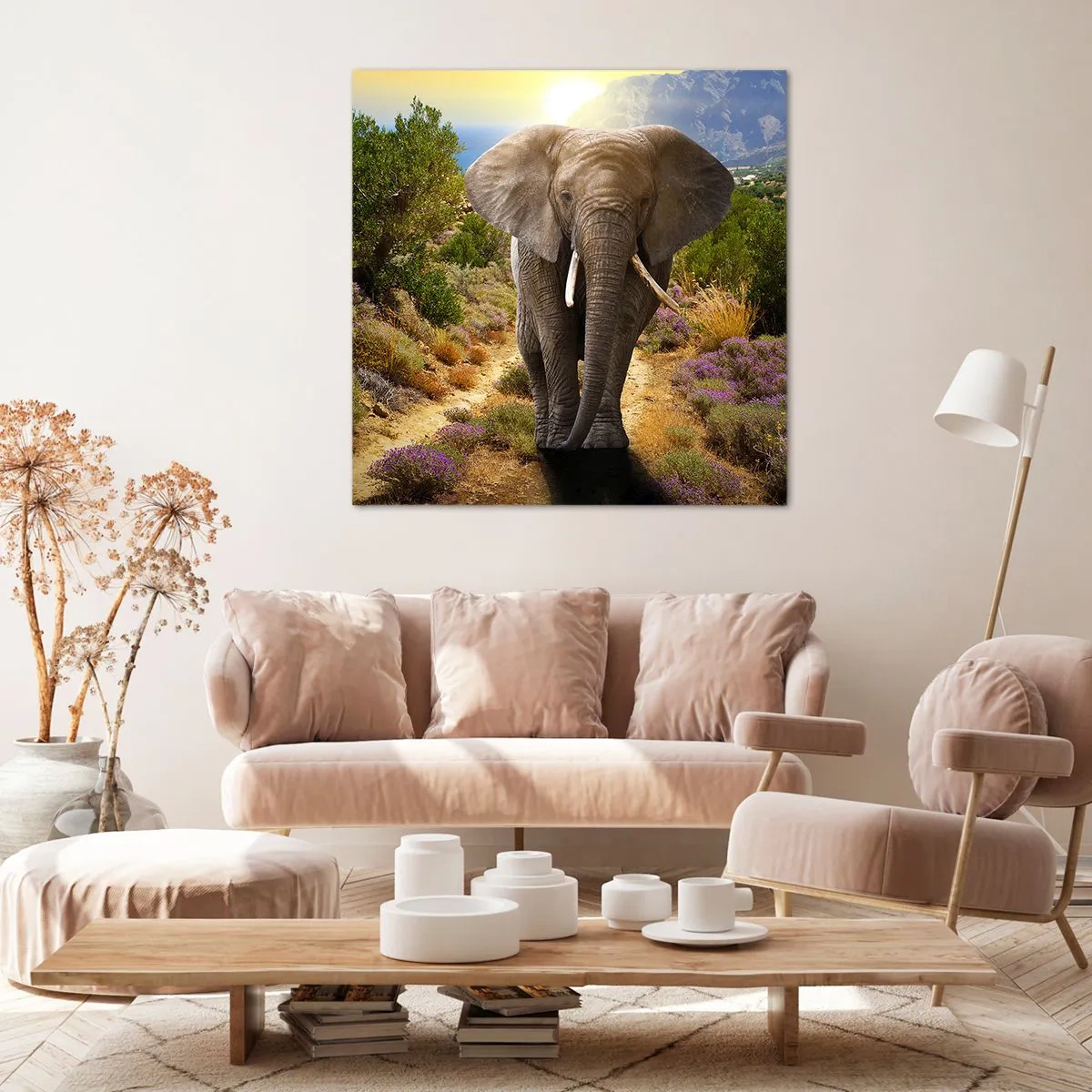 Obraz na plátně - Tak vypadal Ráj - 70x70 cm