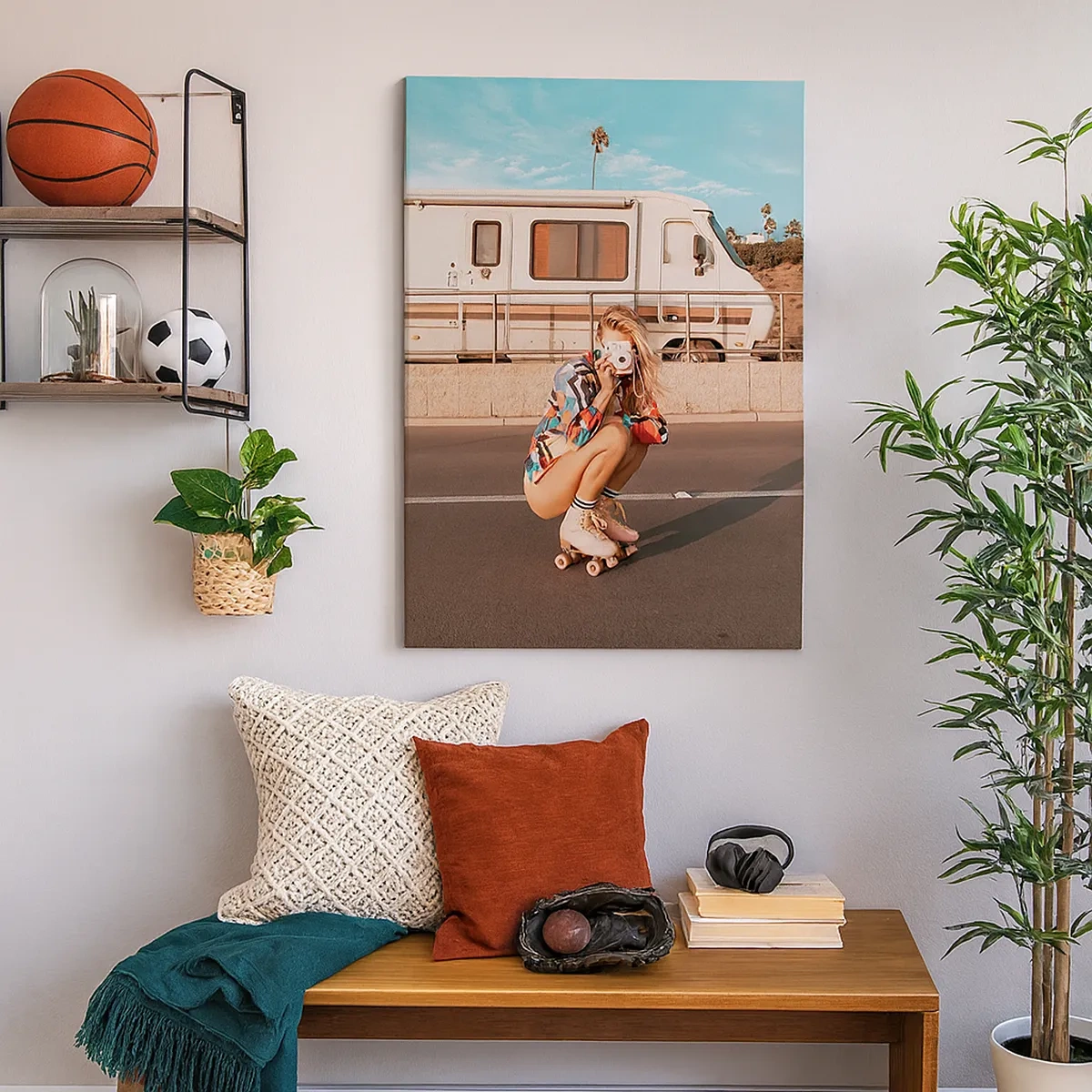 Obraz na plátně - Usmějte se! - 50x70 cm