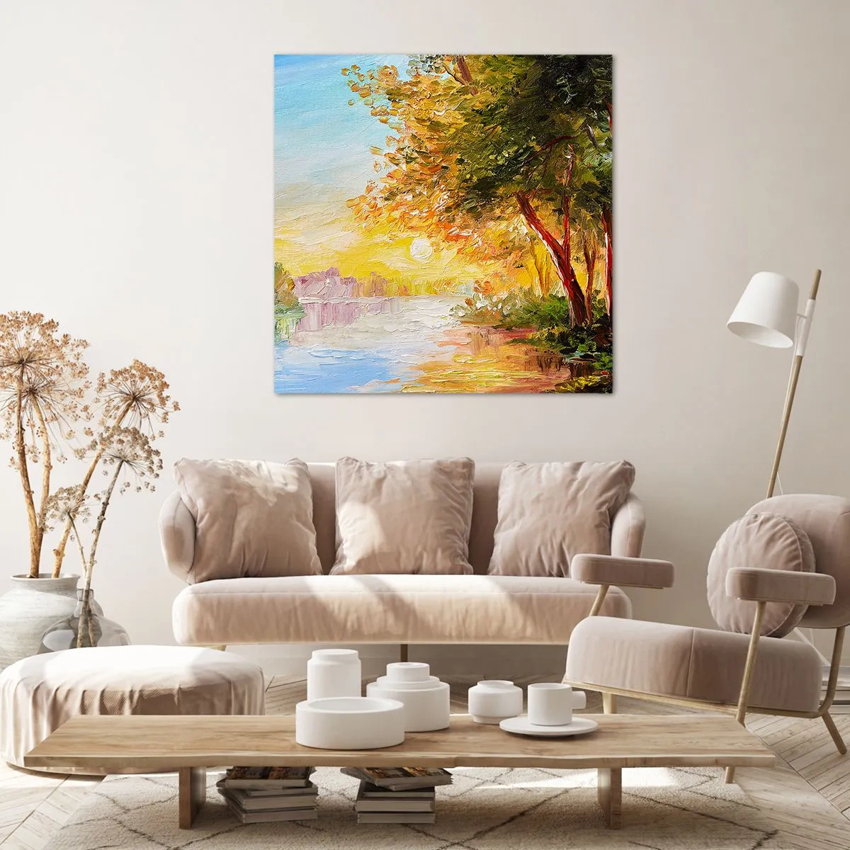 Obraz na plátně - Et in Arcadia ego - 40x40 cm