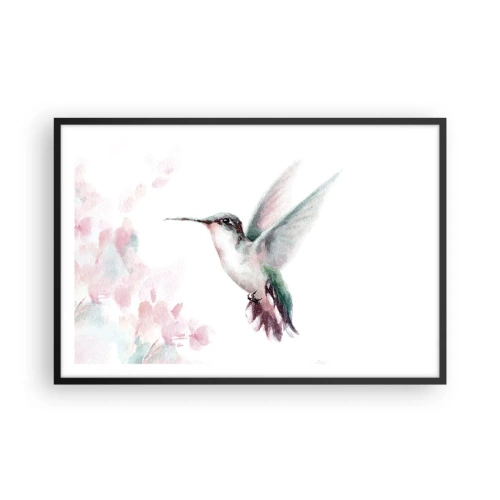 Plakát v černém rámu - Mávání - 91x61 cm