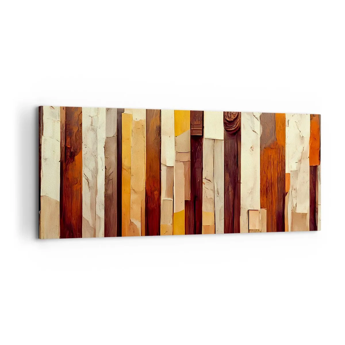 Obraz na plátně - Hymna lesních stromů - 100x40 cm