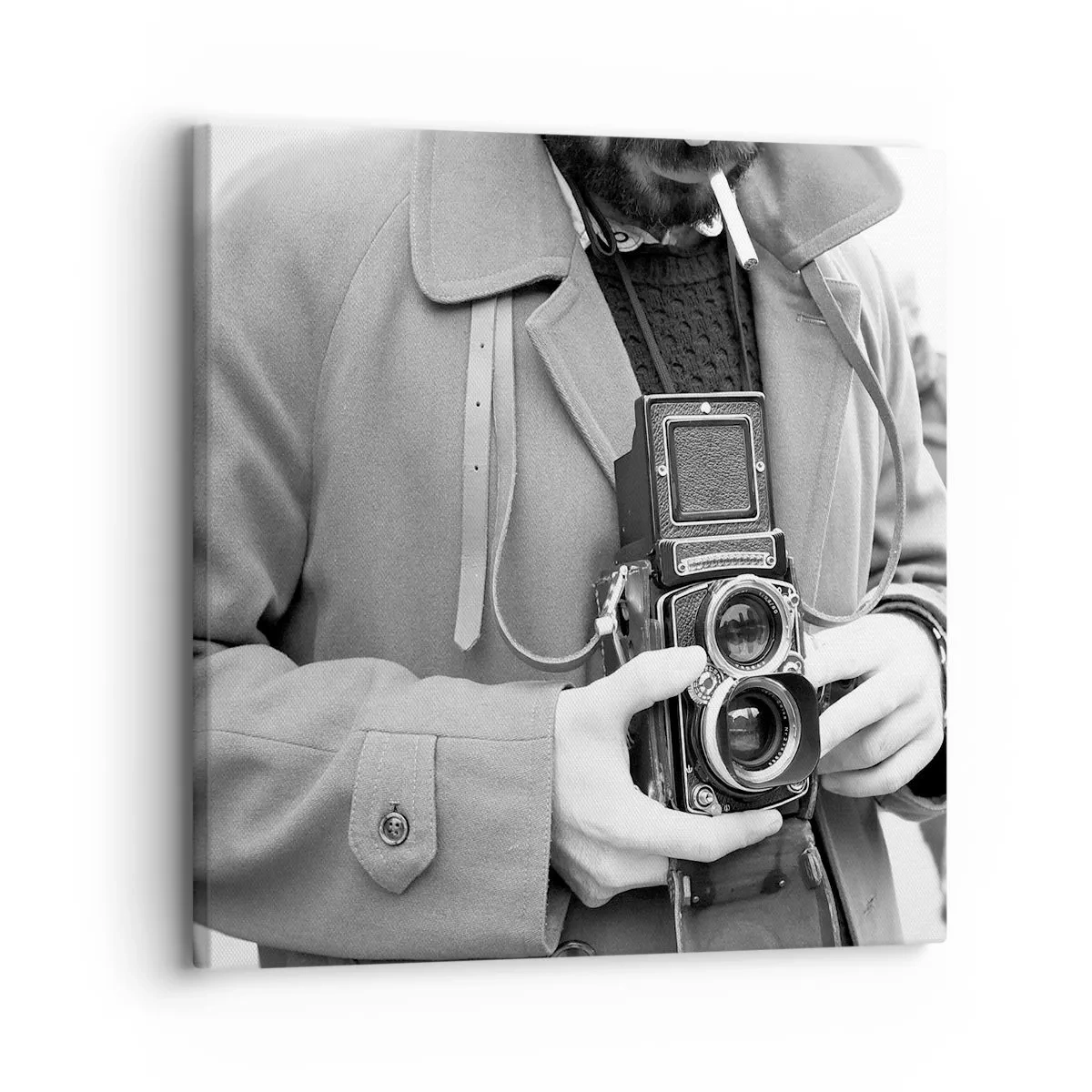 Obraz na plátně - V retro stylu - 30x30 cm