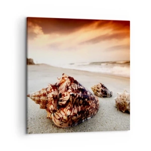 Obraz na plátně - Vyvrženci vln - 50x50 cm