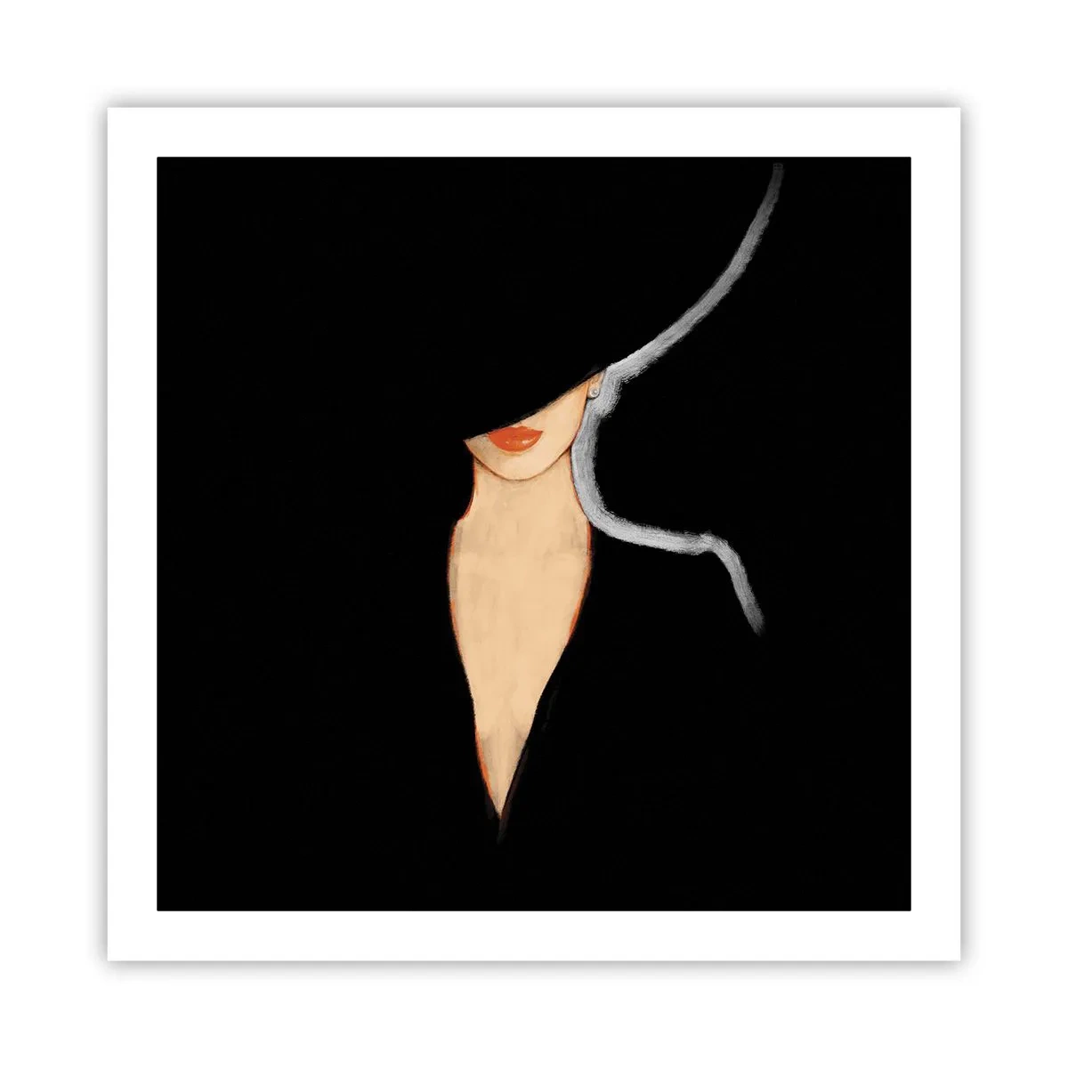 Plakát - Elegance a styl - 60x60 cm