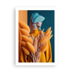 Plakát - Chlupatý portrét - 50x70 cm