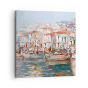 Obraz na plátně - Pastelová dovolená - 70x70 cm