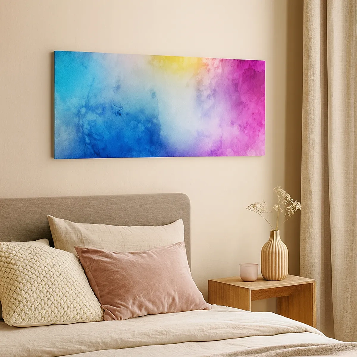 Obraz na plátně - Téměř v sedmém nebi - 30x30 cm