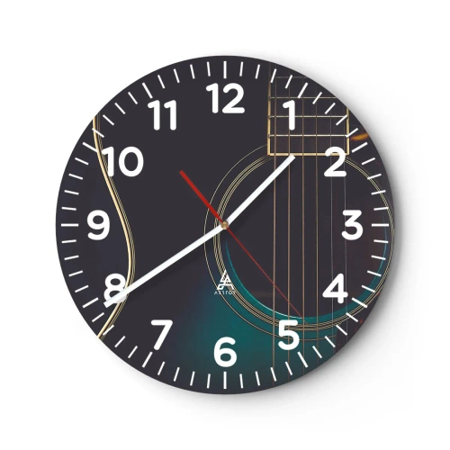 Nástěnné hodiny - Okamžik, než to zazní - 30x30 cm