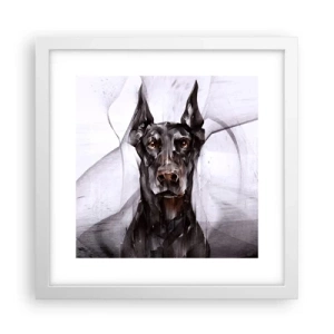 Plakát v bílém rámu - Z urozeného rodu - 30x30 cm