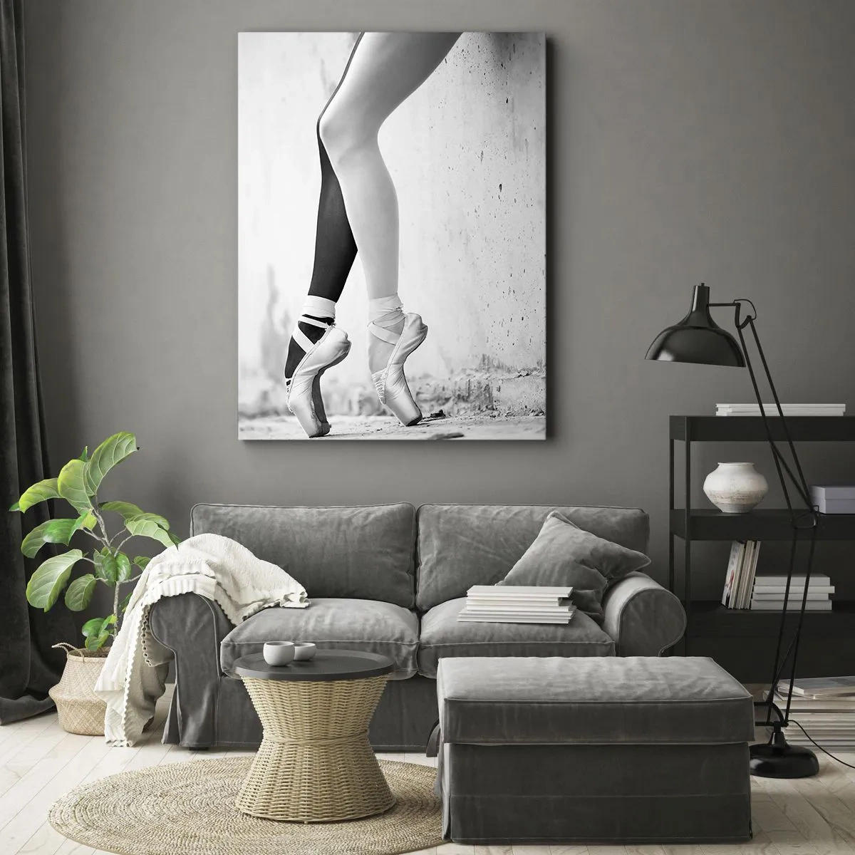 Obraz na plátně - Balerína, voila! - 70x100 cm