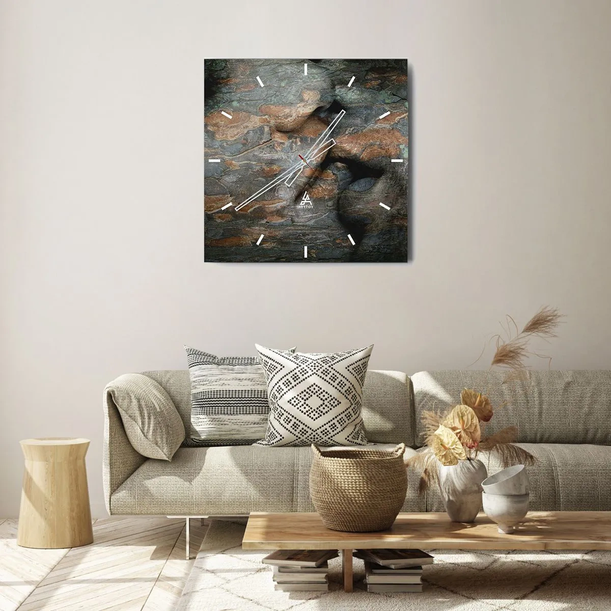 Nástěnné hodiny - Navždy spolu - 40x40 cm