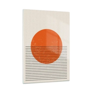 Obraz na skle - Vždy slunce - 50x70 cm