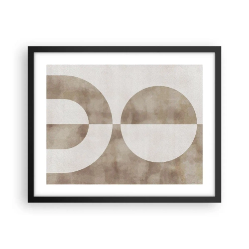 Plakát v černém rámu - Podobnosti a rozdíly - 50x40 cm