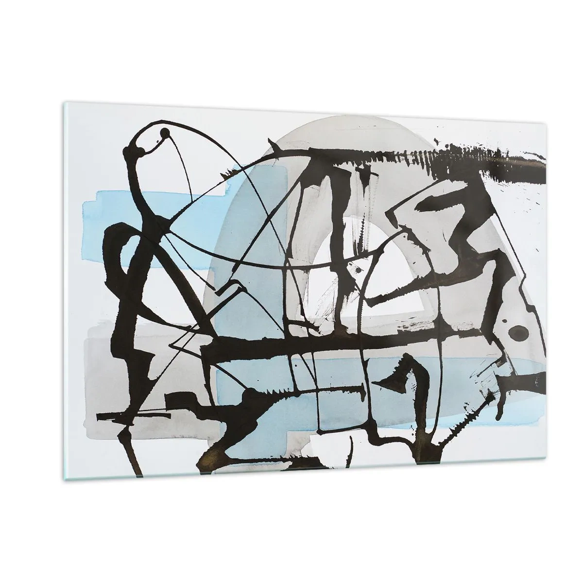 Obraz na skle - Přesto modrá - 120x80 cm