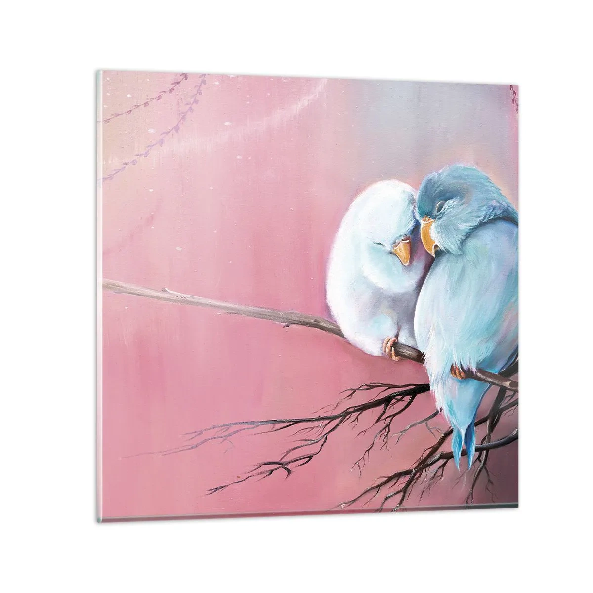 Obraz na skle - Co k tomu dodat?… - 30x30 cm