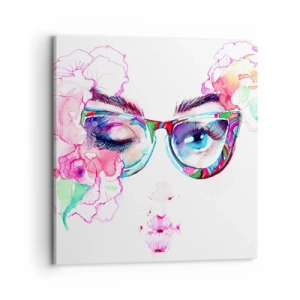 Obraz na plátně - Svůdný slib - 70x70 cm