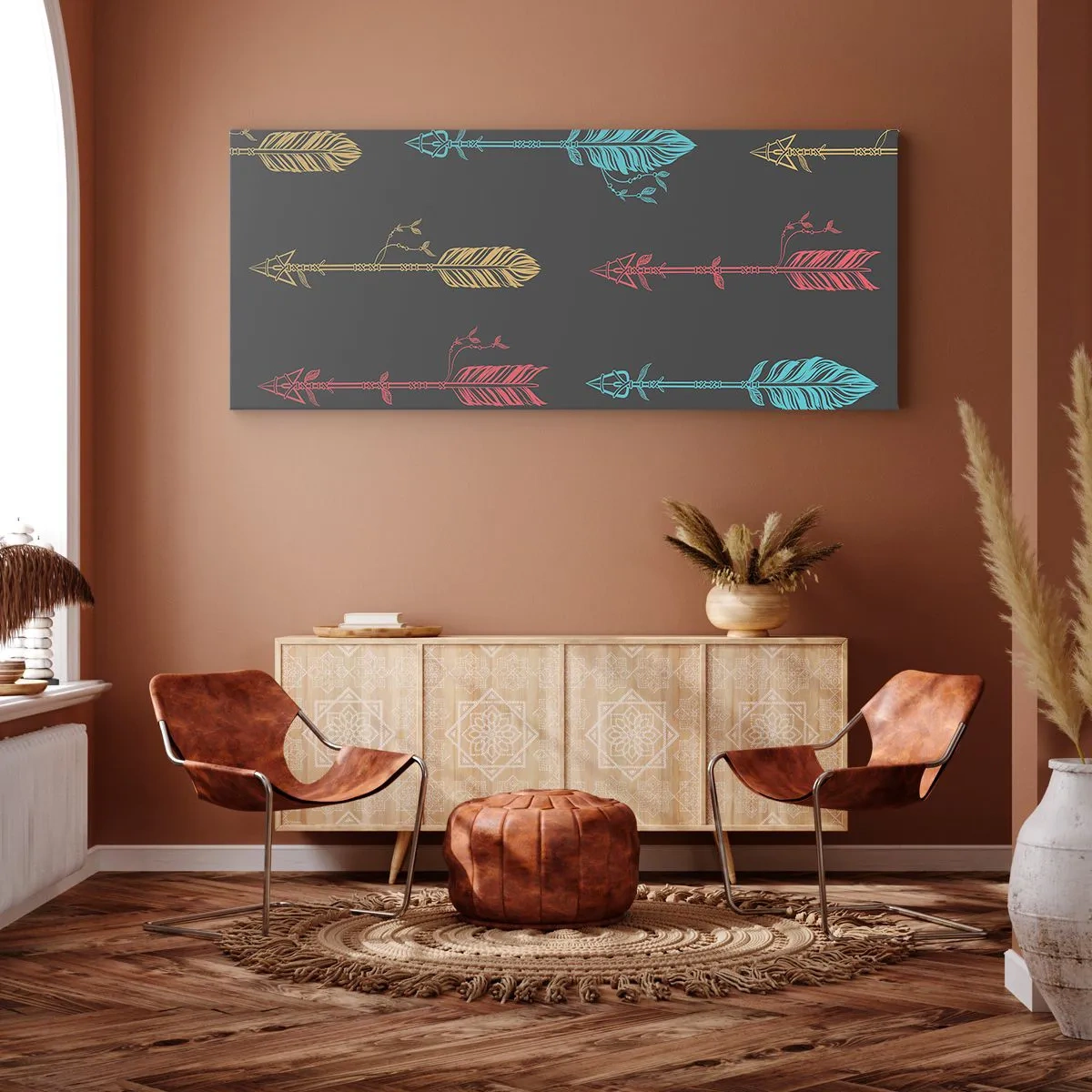 Obraz na plátně - V lati - 100x40 cm