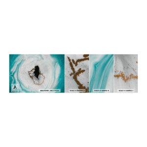 Vzor Fototapety Samolepicí Deluxe Sticker - Proniknout dovnitř - Abstrakce, Kus, Kámen - 100x30 cm