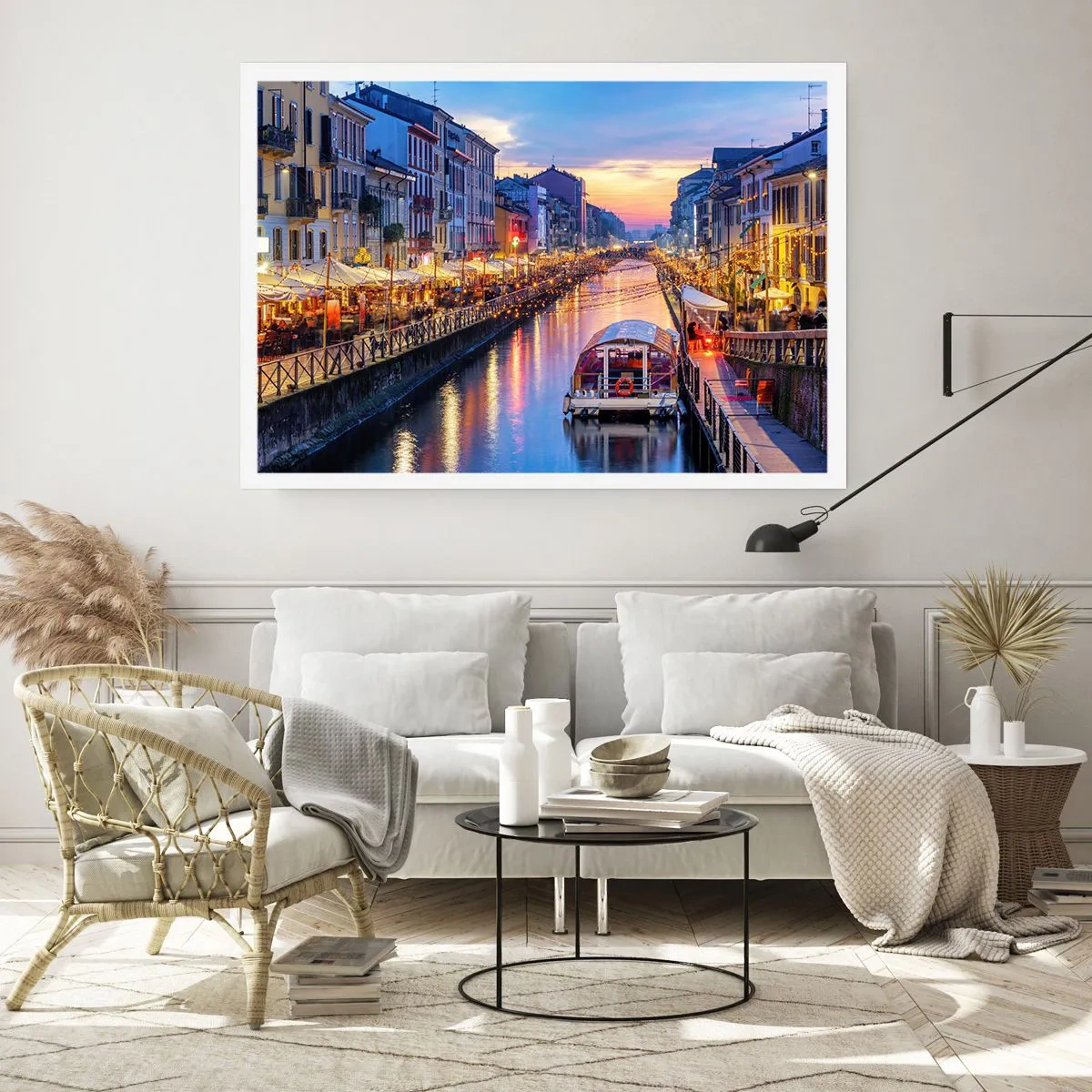 Plakát - Večer plný světla a zábavy - 91x61 cm