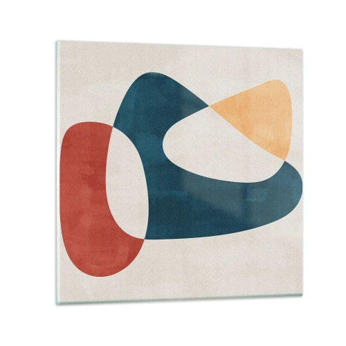 Obraz na skle - Vlivy a metamorfózy - 30x30 cm