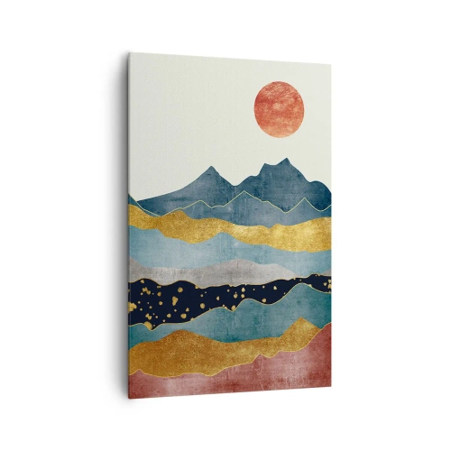 Obraz na plátně - Průřez světem - 80x120 cm