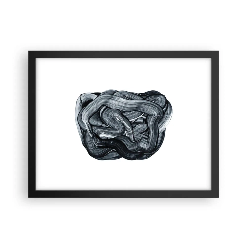 Plakát v černém rámu - Není to tak jednoduché - 40x30 cm