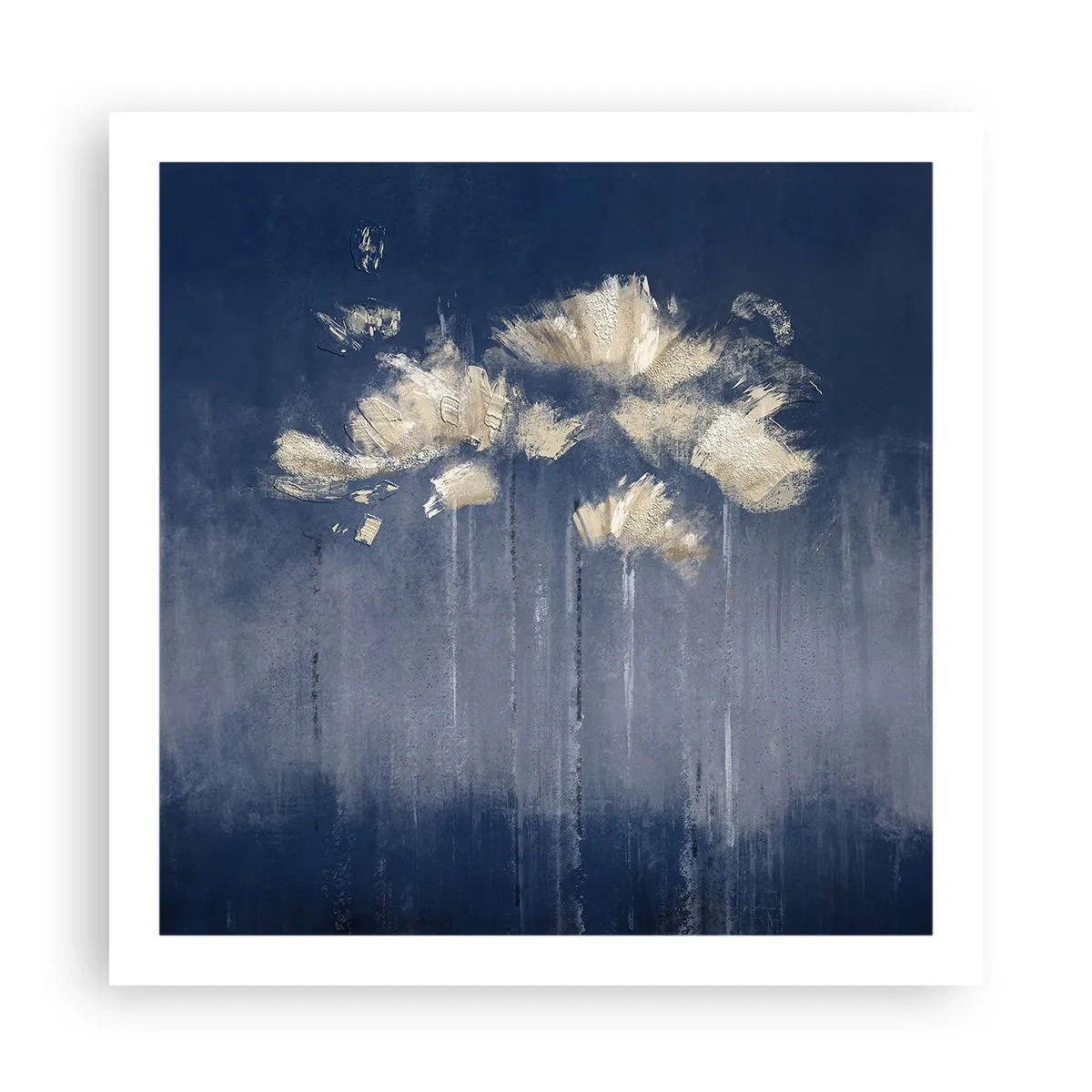 Plakát - Jako okvětní lístky ve větru - 60x60 cm