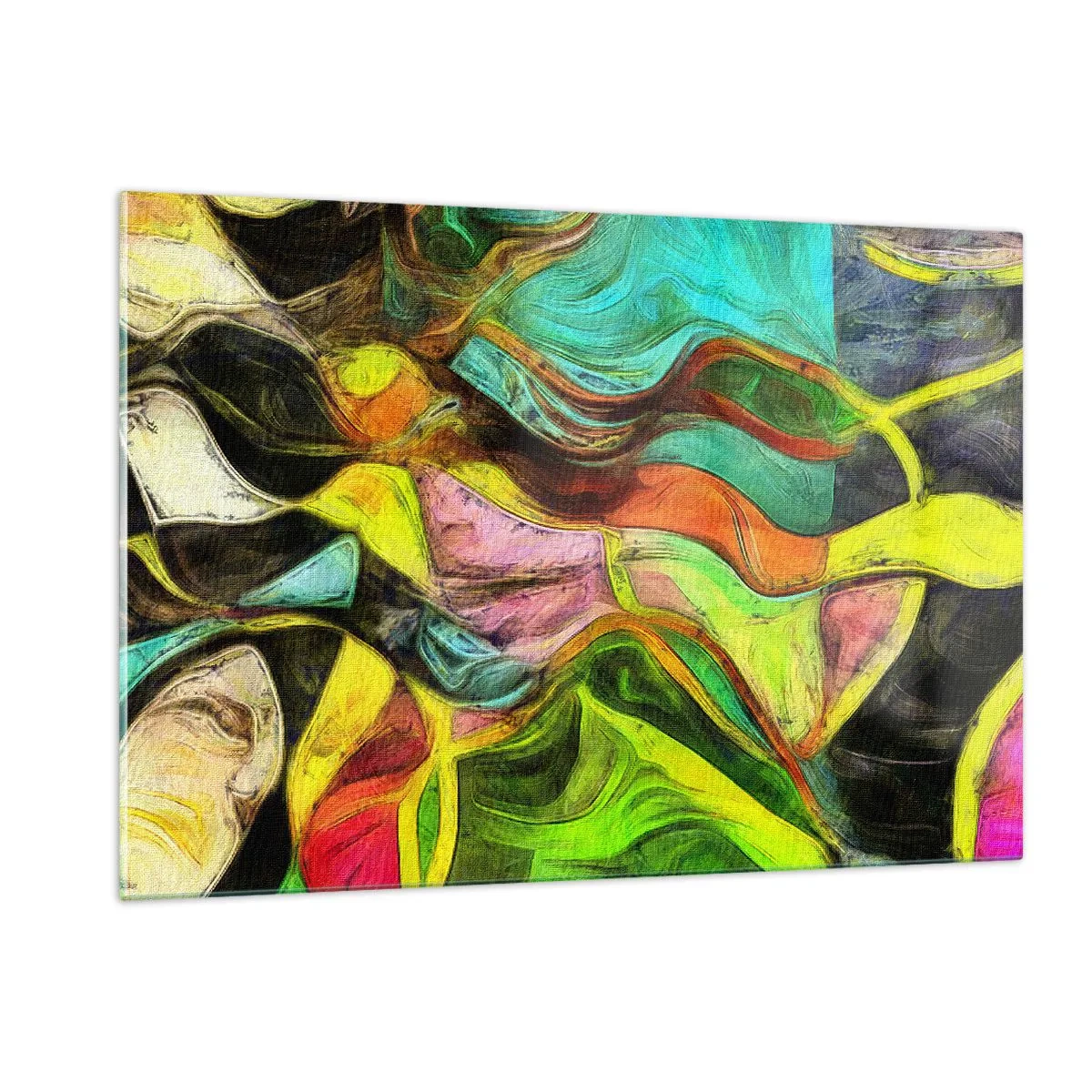 Obraz na skle - Pohyb je život - 120x80 cm