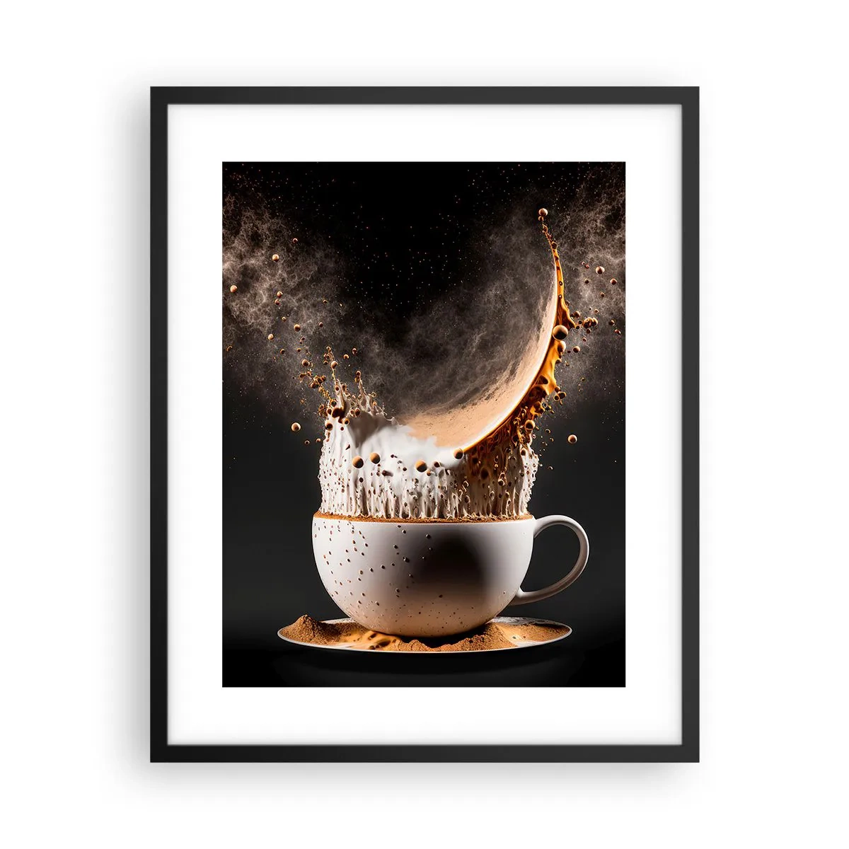 Plakát v černém rámu - Exploze chuti - 40x50 cm