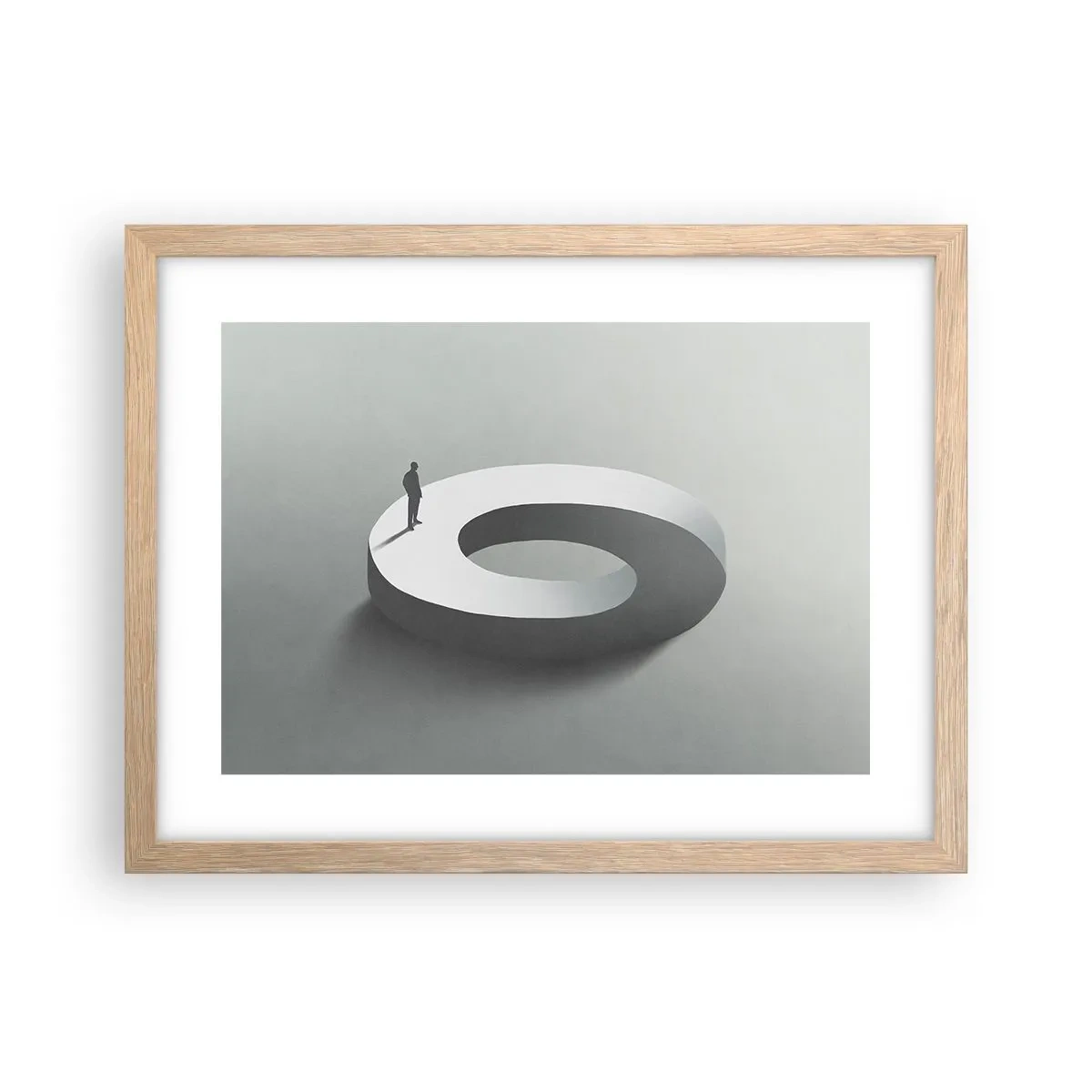 Plakát v rámu světlý dub - To pochopíš - 40x30 cm